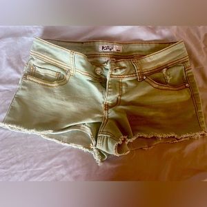 Green Klip Shorts